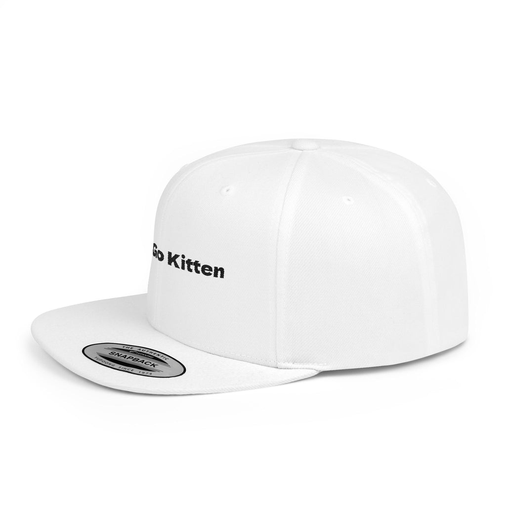 Let's Go Kitten (Flat Bill Snapback)