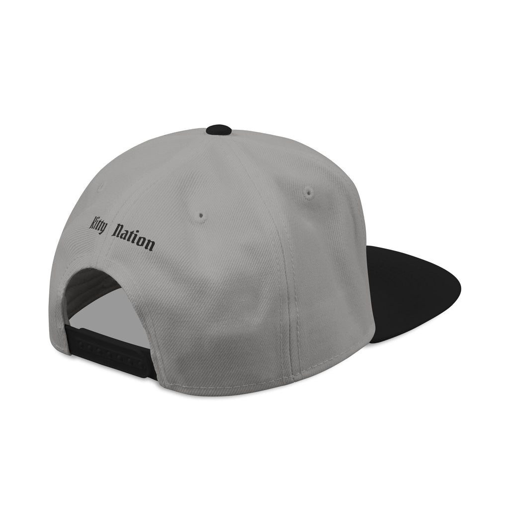Gothic Let's go kitten  (Kitty Nation) Snapback (Embroidery)