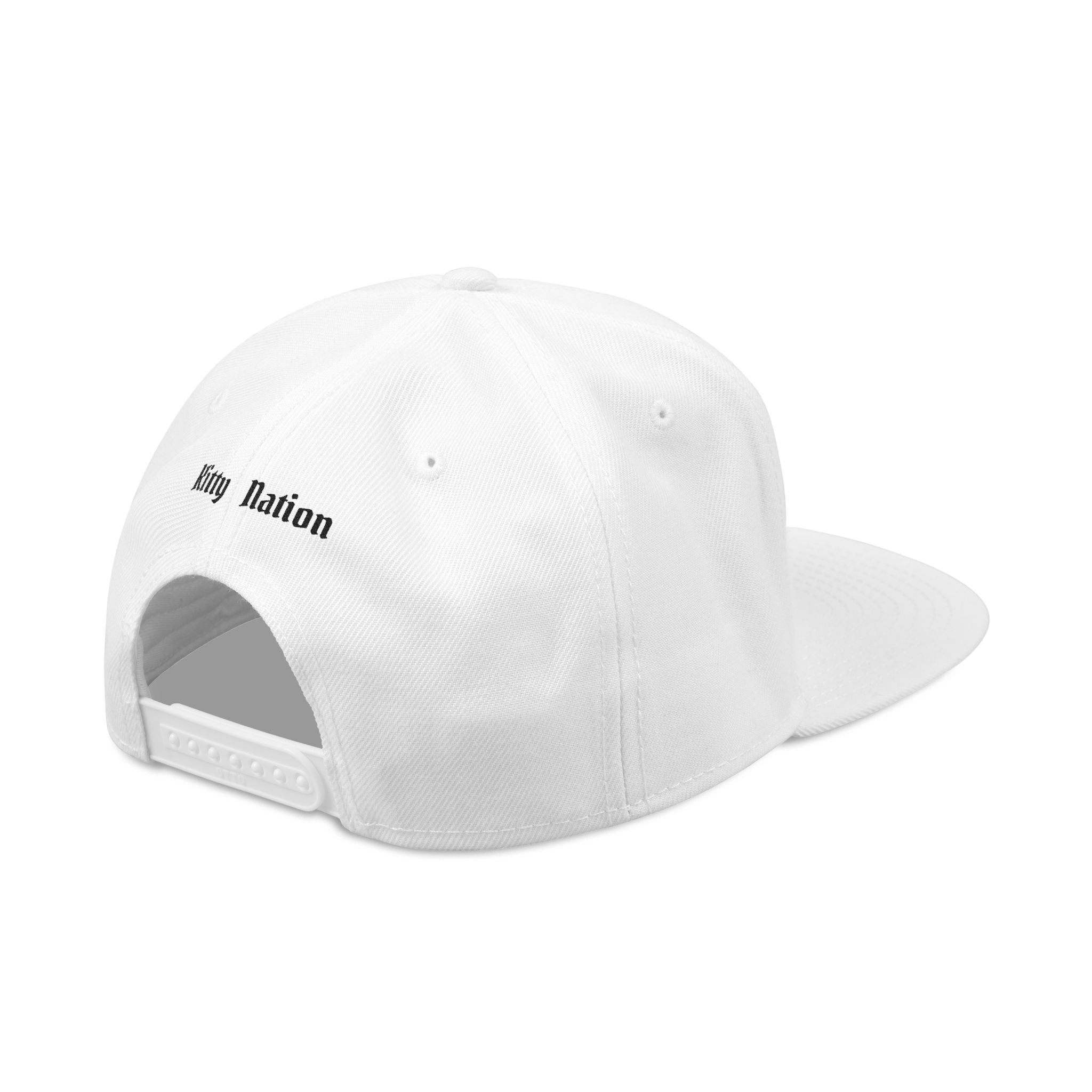 Gothic Let's go kitten  (Kitty Nation) Snapback (Embroidery)