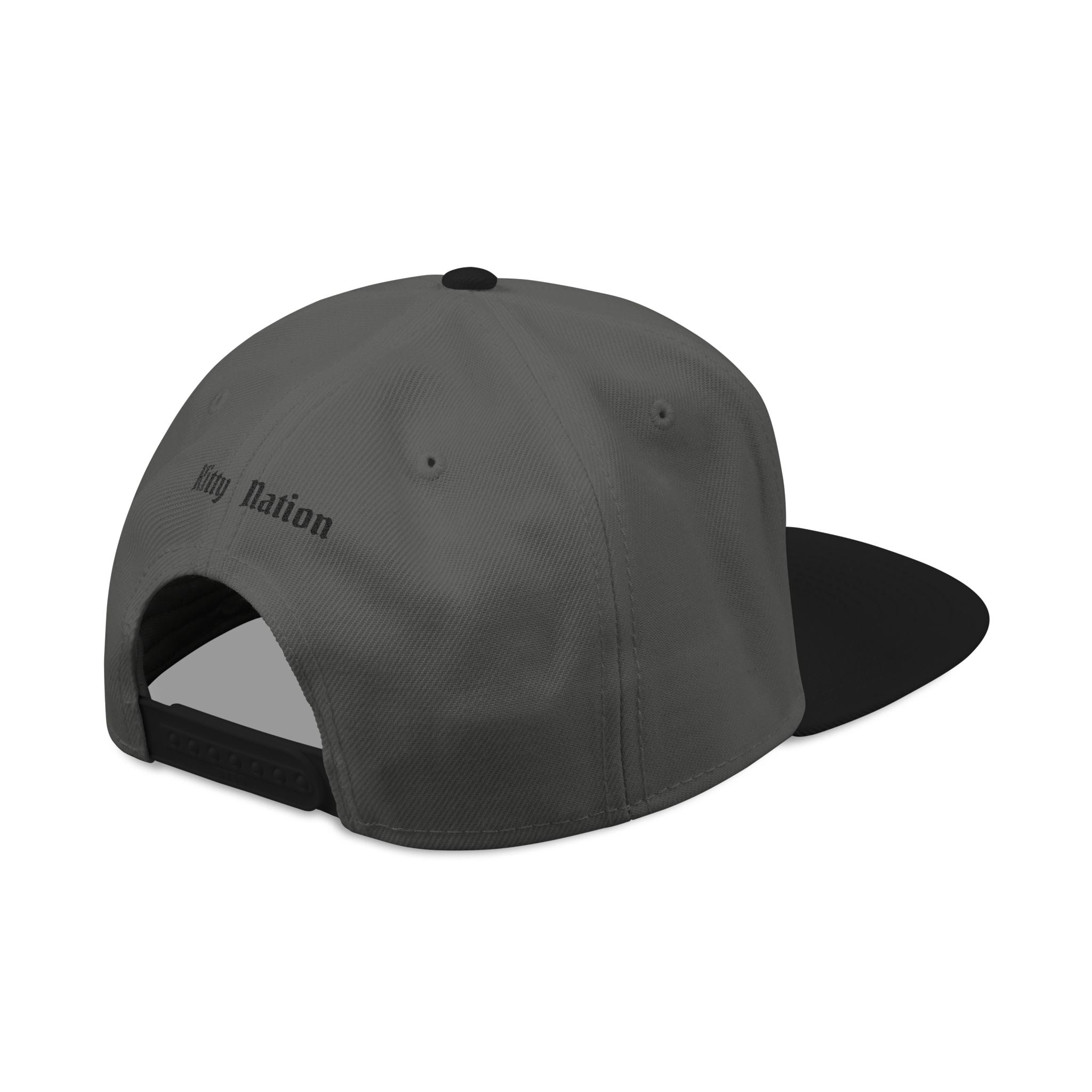 Gothic Let's go kitten  (Kitty Nation) Snapback (Embroidery)
