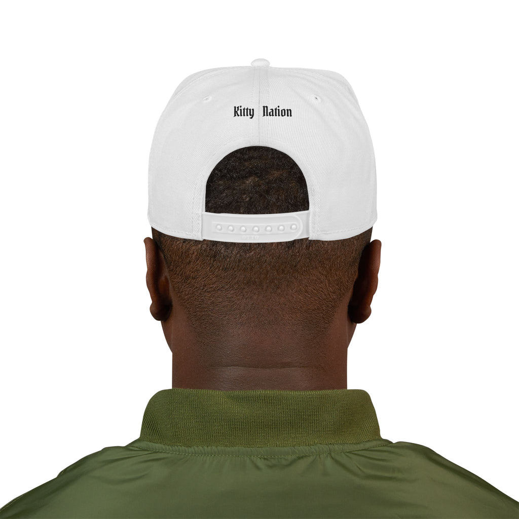 Gothic Let's go kitten  (Kitty Nation) Snapback (Embroidery)